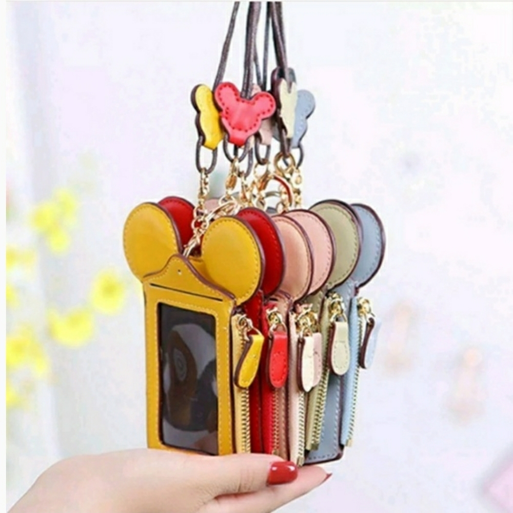 6 Mickey ID Lanyards